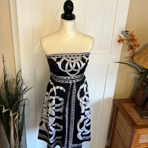 WHBM Satin Sleeveless Dress